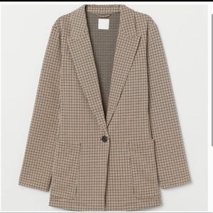 H&M Houndstooth Blazer